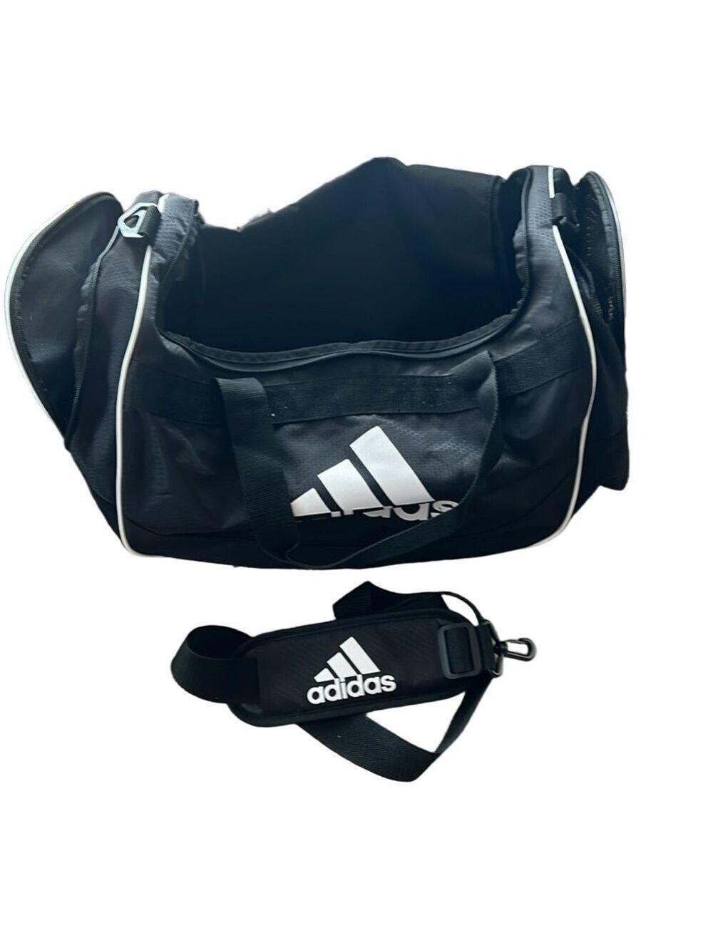 Adidas Black and White Unisex Bag